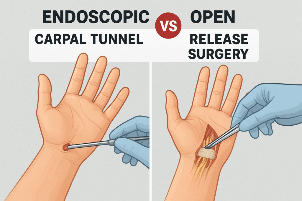 Endoscopic vs Open Carpal Tunnel Release Surgery: Which Is Right for